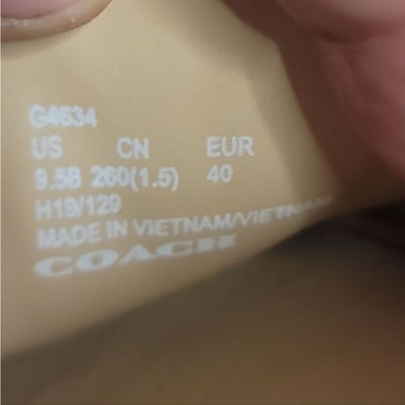 COACH C HELENA Loafers Size 9.5 in EUC - Picture 4 of 6